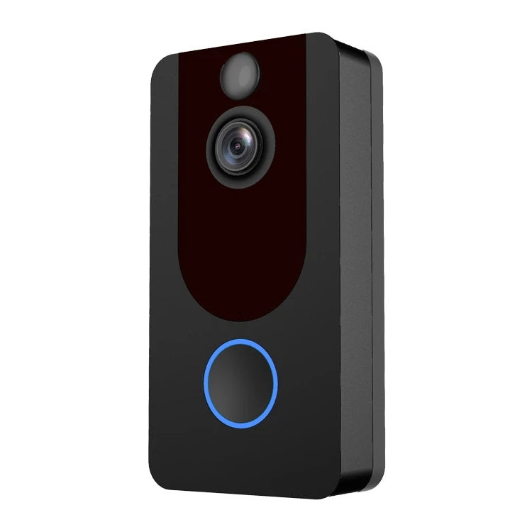 V7 1080P Full HD Weather Resistant WiFi Security Home Monitor Intercom Smart Phone Video Doorbell, Support Two-way Audio, PIR Motion Detection, Night Vision V7 1080P Full HD Weather Resistant WiFi Security Home Monitor Intercom Smart Phone Video Doorbell, Support Two-way Audio, PIR Motion Detection, Night Vision